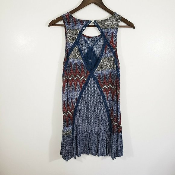 Umgee Bohemian Swim Cover Up Dress - Picture 2 of 4